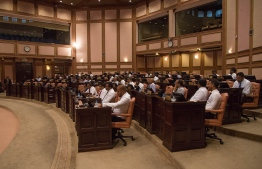 Members of parliament pictured during a sitting. PHOTO/PEOPLE'S MAJILIS