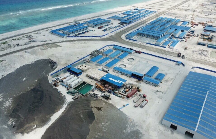 ހުޅުމާލޭގެ ޓަވަރުތަކުގެ ޕައިލިން މަސައްކަތް ނިމިއްޖެ