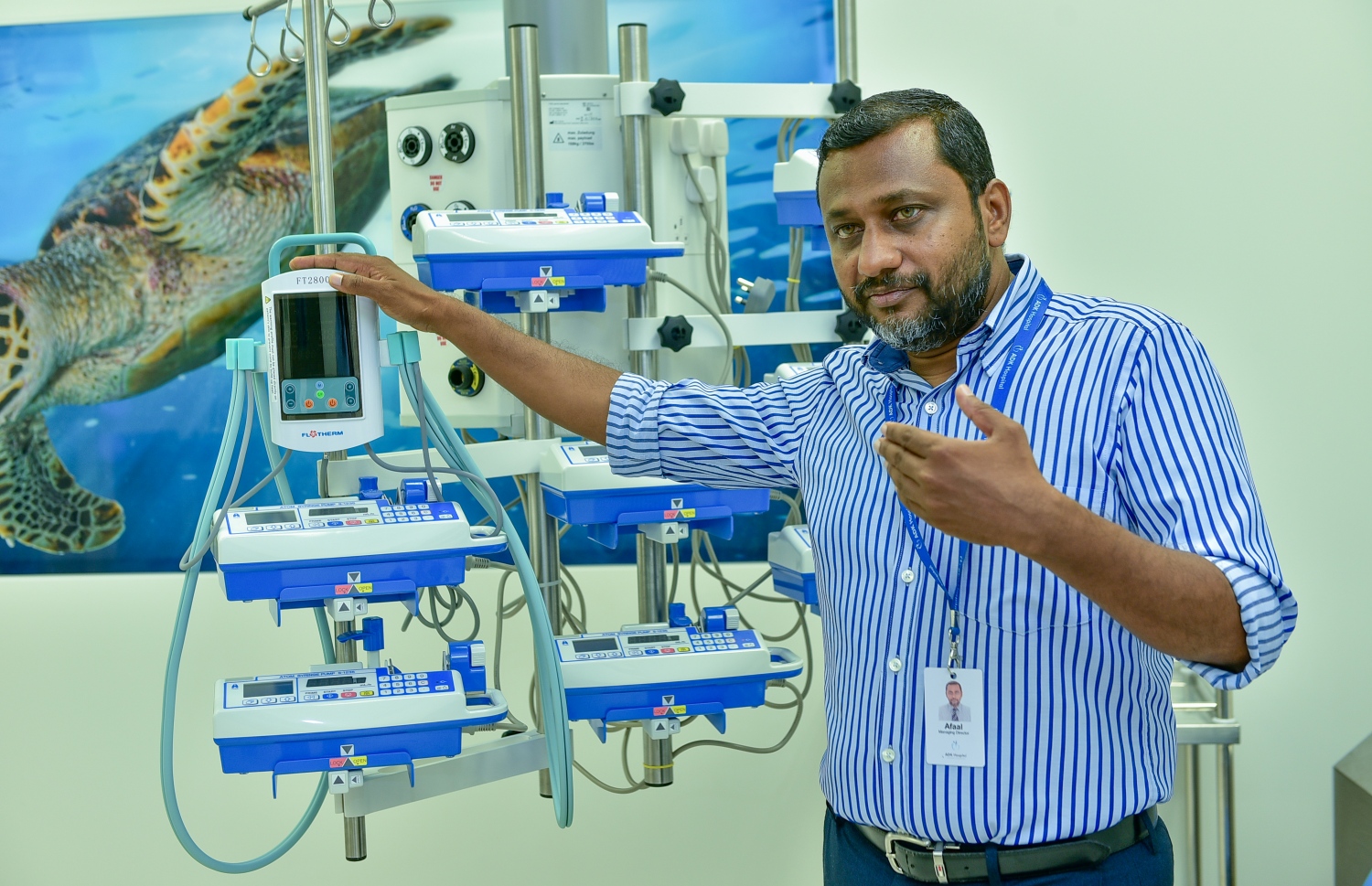 އޭޑީކޭގެ މެނޭޖިން ޑިރެކްޓާ އަފްއާލް: އޭނާ ވިދާޅުވީ ދުންފަތުގެ ޑިއުޑީި ކުޑަކުރަން އުޅުމަކީ ބޮޑު ގޯހެއް ކަމަށް-- ފޮޓޯ: ނިޝާން އަލީ/މިހާރު