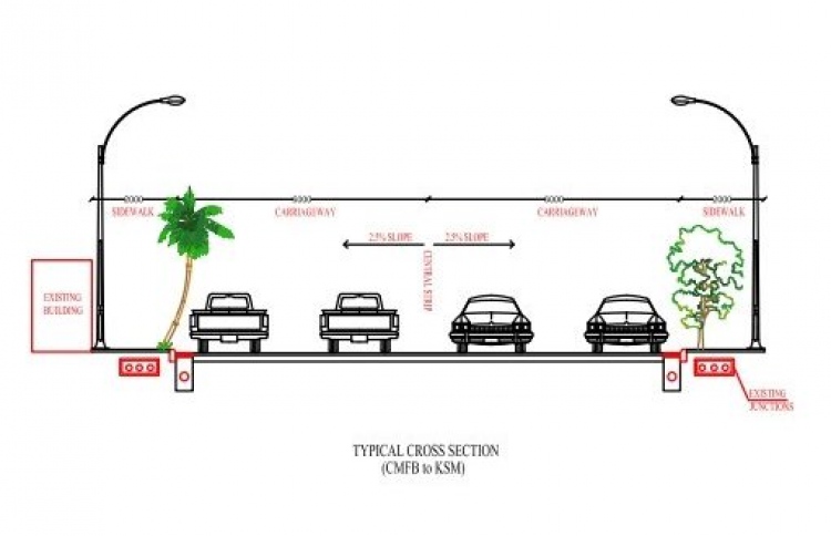 ތާރު އަޅައިގެން ހަދާ މަގުގައި 450 ގަސް އިންދަނީ