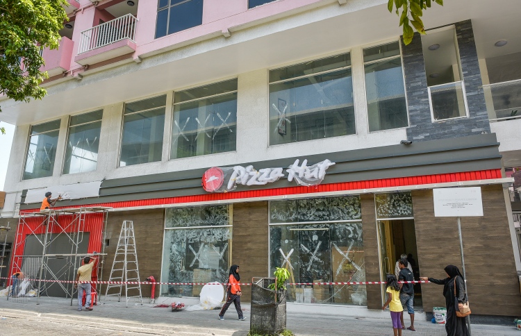 މާލޭގައި ޕިއްޒާ ހަޓާއި ކޭއެފްސީ ހުޅުވަނީ