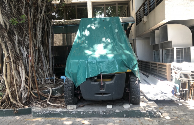 "ސްޓެލްކޯއަށް ގެނެސްދިނީ ހަ ޓަނުގެ ފޯކްލިފްޓެއް"