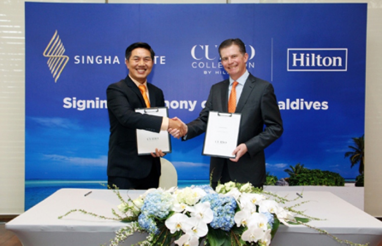 ހިލްޓަންގެ "ކިއުރިއޯ ކަލެކްޝަން"ގެ ރިސޯޓެއް ހަދަނީ