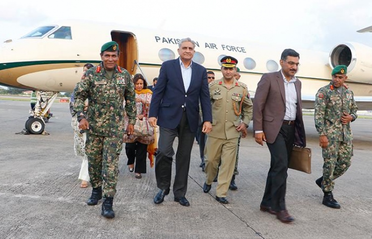 ޕާކިސްތާނުގެ އާމީ ޗީފް ރާއްޖެ ވަޑައިގެންފި