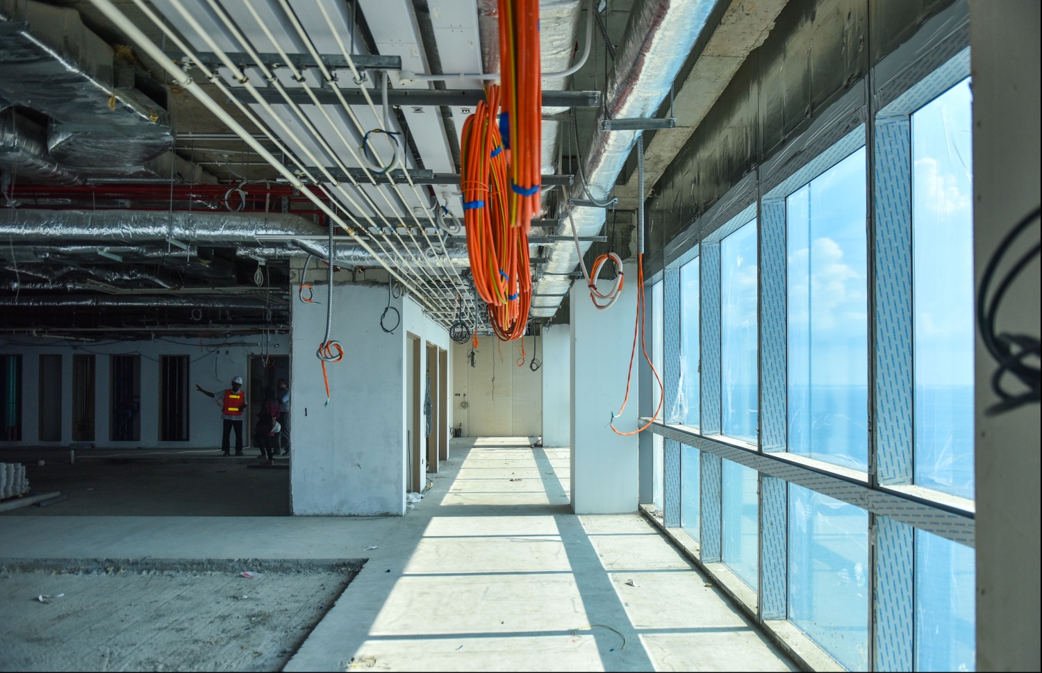 ދަރުމަވަންތަ ހޮސްޕިޓަލްގެ 25 ބުރީގެ އާ އިމާރާތުގެ އެތެރެ. --ފޮޓޯ: ހުސެއިން ވަހީދު/މިހާރު