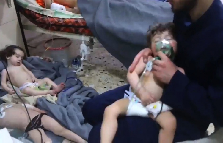 ސީރިއާގައި ކެމިކަލް ހަމަލާ ދިން މީހުން ބޮޑު އަގެއް ދައްކަން ޖެހޭނެ