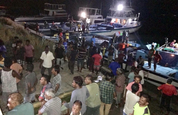 ތިނަދޫން މަސްވެރިންނަށް އައިސް ނުލިބުނު