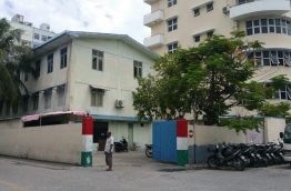 The present MPL labour quarters in the capital Male. MIHAARU PHOTO/HUSSAIN SHAYAAH