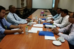 UN envoy meeting the government representatives in the all party talks on Wednesday.