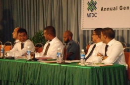 MTDC board members pictured during 2008 annual general meeting.