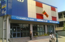 A commercial bank branch in Sri Lanka. The bank is set to open a branch in the Maldives.