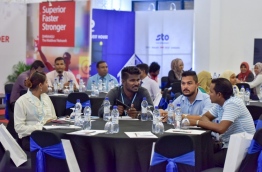 Participants at BML Guesthouses Maldives Conference where Allied Insurance launched their new guesthouse insurance scheme. PHOTO: NISHAN ALI/MIHAARU