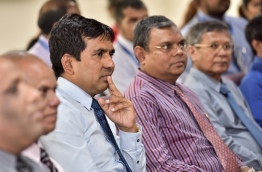 Maldives' economic minister Mohamed Saeed. MIHAARU FILE PHOTO