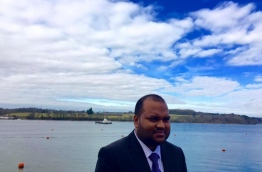MDP chairperson Ali Waheed pictured in the UK where he has been living in exile since last year.