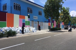 Children's shelter in Hulhumale.