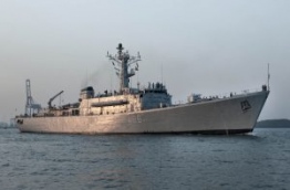 INS Tir, the Indian frigate called to assist in stopping the freighter MV Progress Light commandeered by Sri Lankan mercenaries after the coup on November 3, 1988.