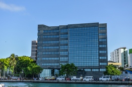 Maldives Monetary Authority (MMA) building in the capital Male. MIHAARU PHOTO/NISHAN ALI