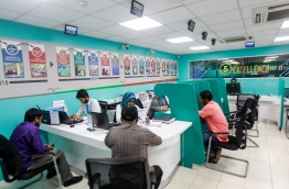 People pictured at MIRA's service counters. MIHAARU FILE PHOTO/NISHAN ALI