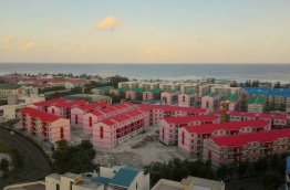 Housing units in Hulhumale. FILE PHOTO: MOHAMED YAMEEN/MIHAARU