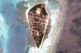 Satellite view of A.Dh. Dhangethi.