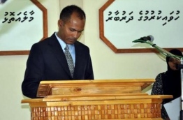 K.Maafushi Council President Mohamed Musthafa