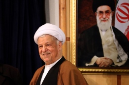 Former Iranian president Rafsanjani dead: agencies / AFP PHOTO / ATTA KENARE