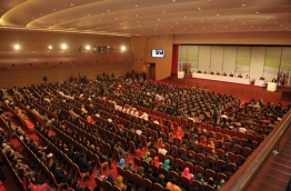 Opening Ceremony of SAARC Summit 2011 in Addu City. PHOTO: President's Office