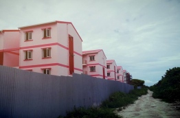 Flats in Addu atoll Hulhumeedhoo island. PHOTO/READER