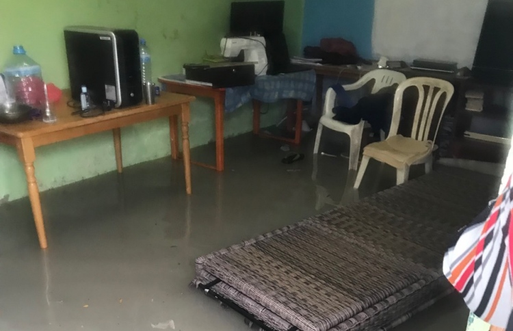 ތިމަރަފުށީގައި ފެންބޮޑުވެ ގެއްލުންތަކެއް ލިބިއްޖެ