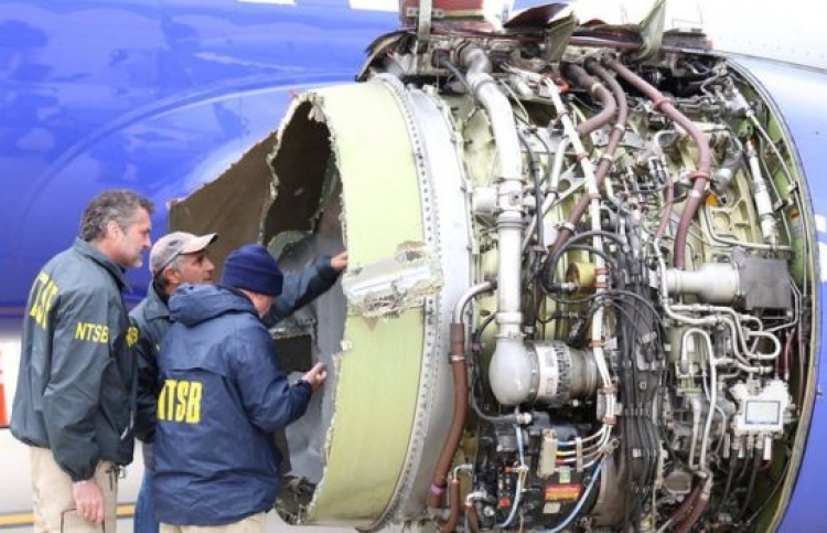 އެމެރިކާގެ މަތިންދާބޯޓެއްގެ އިންޖީނު ގޮވައި މީހަކު މަރު