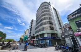 State Bank of India (SBI) in Male City. PHOTO: HUSSAIN WAHEED/MIHAARU