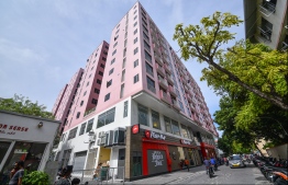 (FILE) Gaakoshi flats, captured on April 18, 2018: current administration said they could not find a way to restructure current payment agreements made with banks regarding the loans taken to purchase flats from Gaakoshi and Arabiyya -- Photo: Mihaaru