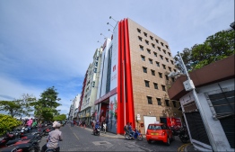 Bank of Maldives' head office in Male' City. PHOTO/MIHAARU