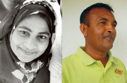 Gasim Shahid (R), 50, and his wife Razeena Ibrahim, 40, were discovered dead in their room in early January 2017.