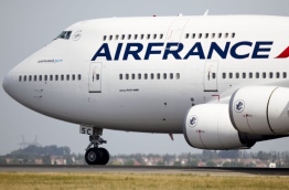 An aircraft of Air France. PHOTO/AFP