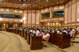Members of parliament during a session. PHOTO/MAJLIS