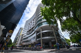 Velanage Building in Male' City, which houses a number of government offices. PHOTO/MIHAARU