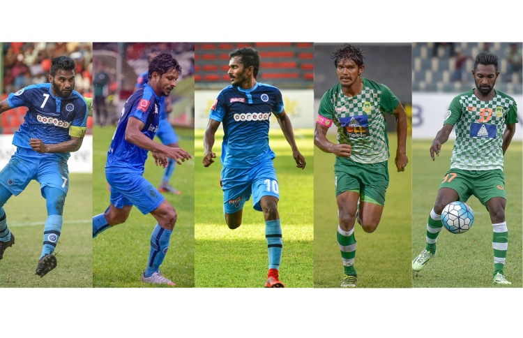 ފުޓްބޯޅަ އެވޯޑަށް ވާދަކުރާ ކުޅުންތެރިން އިއުލާންކޮށްފި