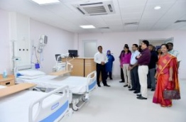 The official inauguration of the national cardiac centre in IGMH.
