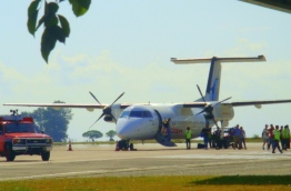A Maldivian Airline Flight