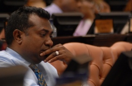 Former lawmaker of Kaashidhoo constituency and owner of Yacht Tours Abdulla Jabir. PHOTO:PARLIAMENT