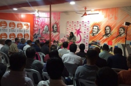 The rally held by PPM and MDA at their new campaign hub