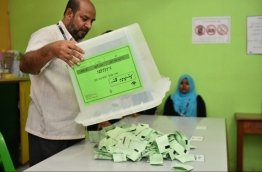 Preparing to count ballot papers in the Local Council Elections 2017. PHOTO/MIHAARU