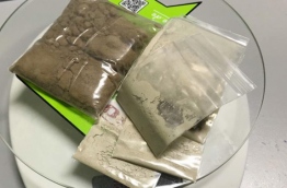 Picture of seized drugs