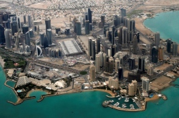 An aerial view of Doha's diplomatic area © Fadi Al-Assaad / Reuters