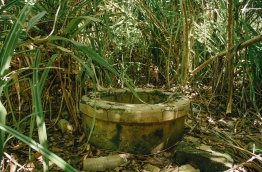 An old well in the former leper colony at G.A. Funadho. PHOTO/AISHATH NAJ