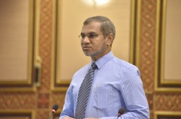 MP Ibrahim Didi speaking at a parliament sitting