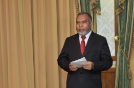 Supreme Court Judge Abdulla Areef PHOTO:President Office