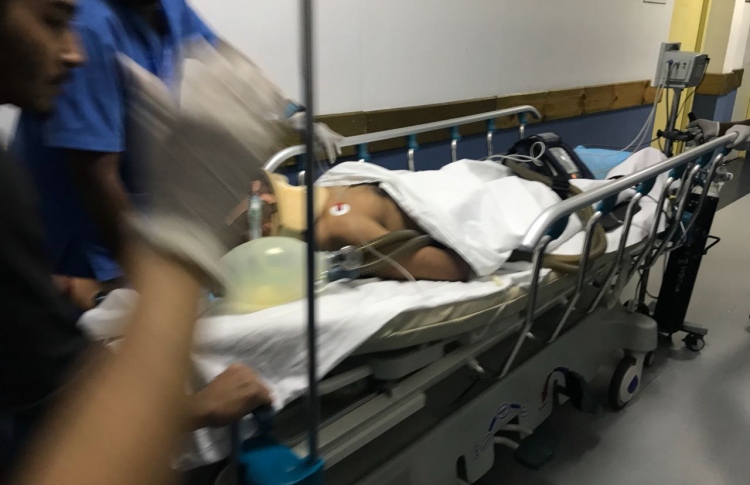 އެކްސިޑެންޓުގައި ބޮޑަށް އަނިޔާވި މީހާ އައިސީޔޫގައި