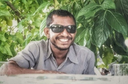Ahmed Anas, 25, of Raa atoll Meedhoo island